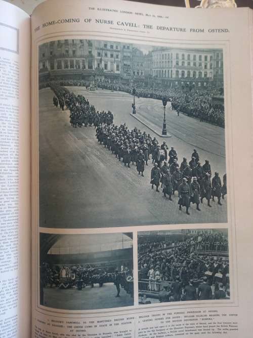 The Illustrated Londen News - bound volumes April 1919 to 28 June 1919
