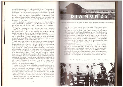 The City of Kimberley Official Guide (1957)
