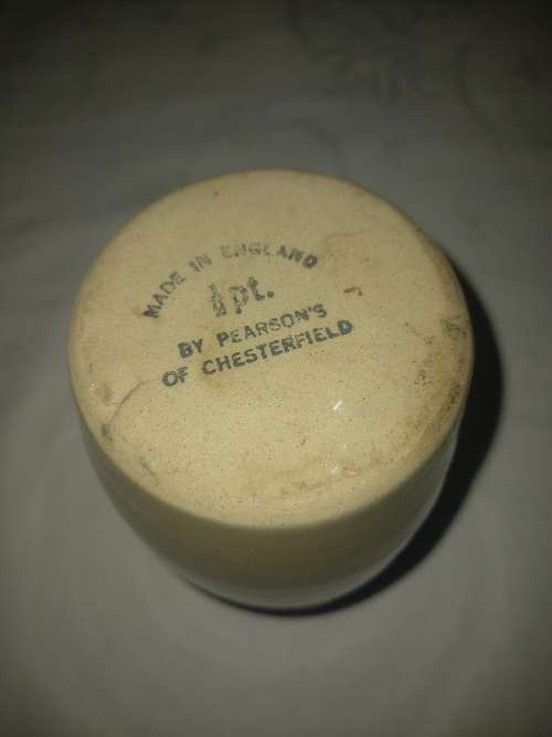 Milk can, Pearson`s of Chesterfield Stoneware