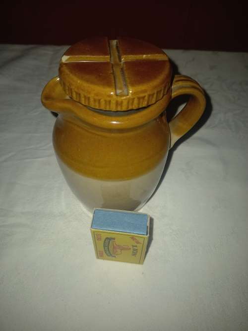 Milk can, Pearson`s of Chesterfield Stoneware