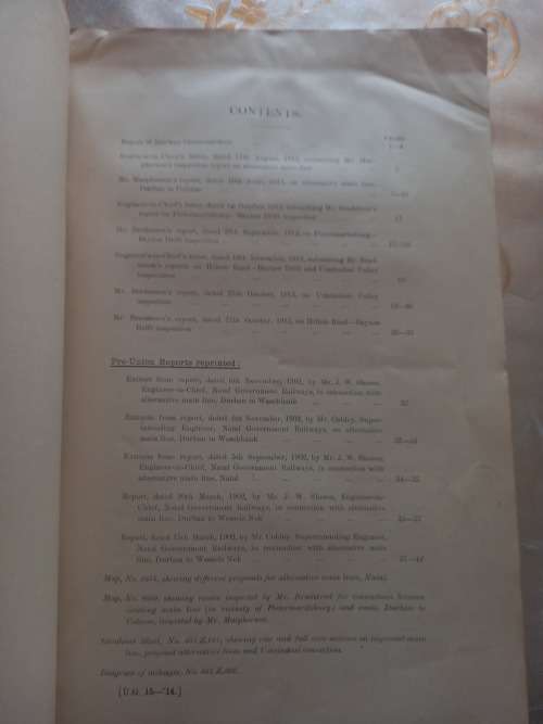 Union of South Africa, South African Railways, Report, 1914
