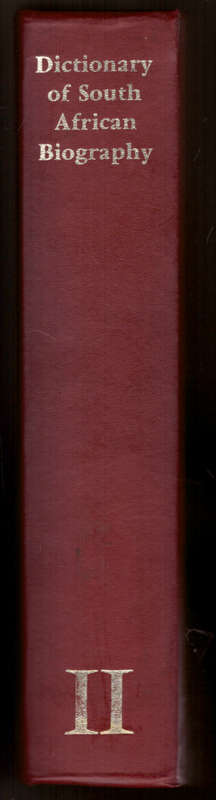 Dictionary of South African Biography - volume II