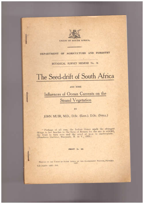 The Seed-drift of South Africa