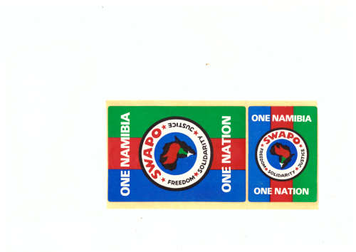 Namibia Workers Organise -NUNW  - Cosatu (include unused sticker)