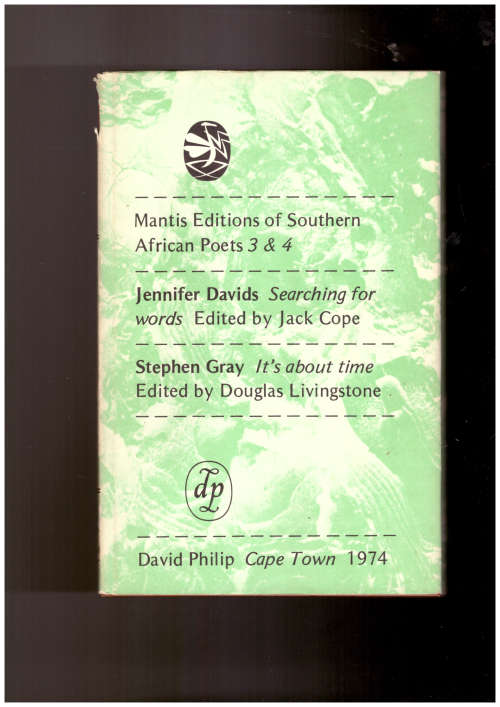 Mantis Editions of Southern African Poets, parts 1 to 8 in 4 volumes