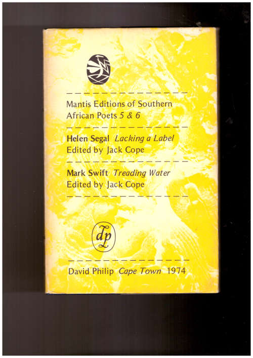 Mantis Editions of Southern African Poets, parts 1 to 8 in 4 volumes