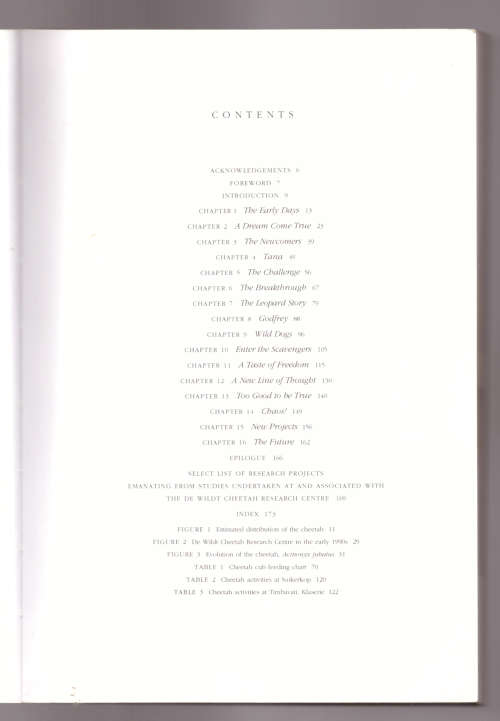 The Cheetahs of de Wildt - Signed