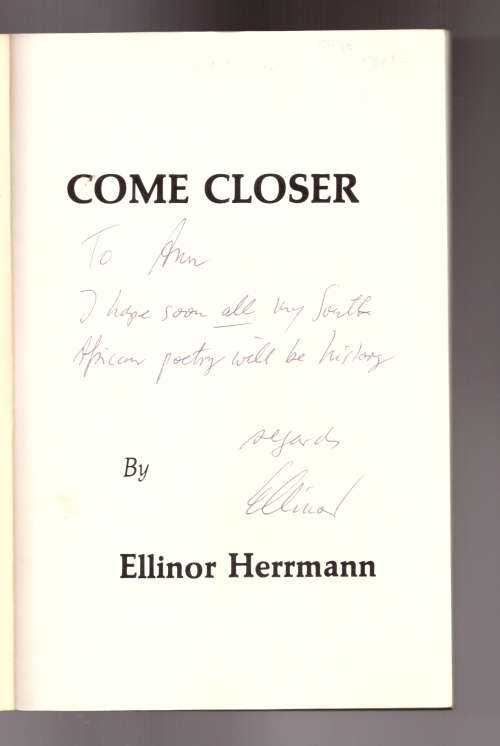 Come Closer (SIGNED)
