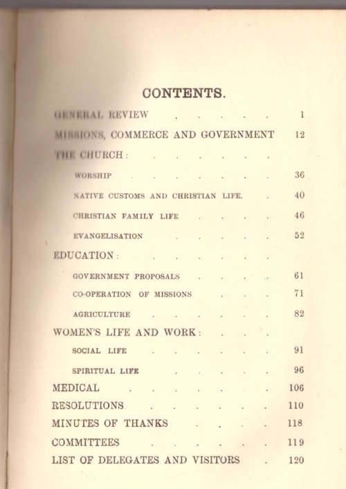 The Building of Nyasaland, report of the fifth general missionary conference of federated missions