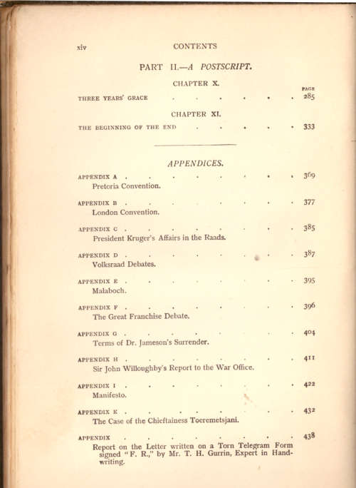 The Transvaal From Within, (J.P. Fitzpatrick) 1899