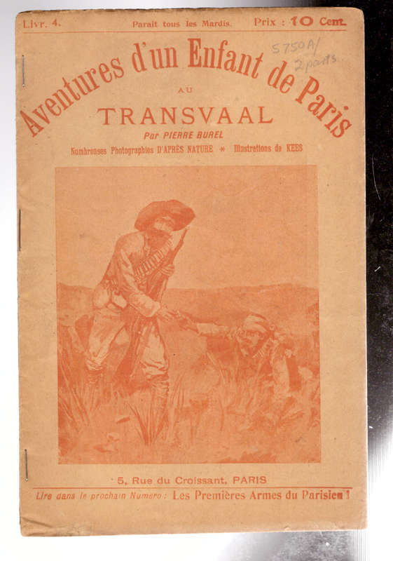 Aventures d` un Enfant de Paris au Transvaal, book 4, Anglo-Boer War