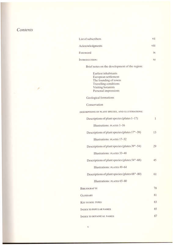 Flowering Plants of the Southern Cape