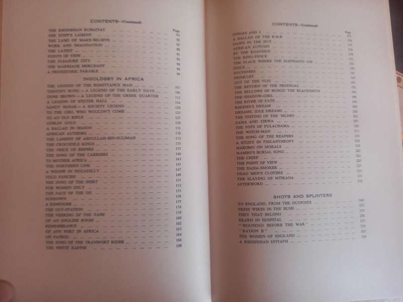 Rhodesian Rhymes