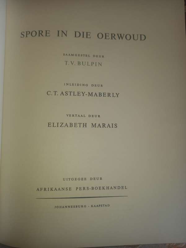 Spore in die Oerwoud
