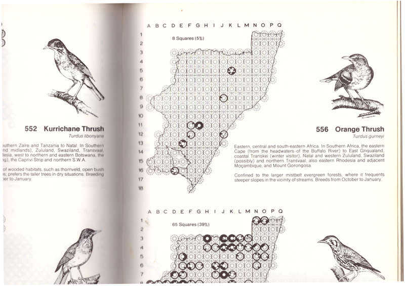 Bird Atlas of Natal