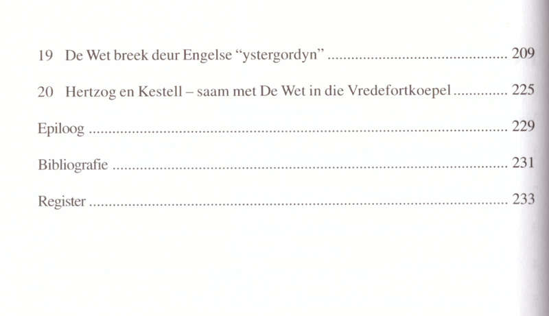 Generaal de Wet in die Vredefortkoepel (GETEKEN)