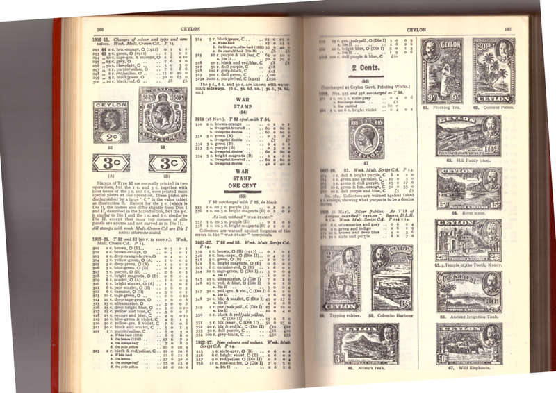 Stanley Gibbon`s Postage Stamp Cataloque 1952, Part 1 British Empire (compleet)