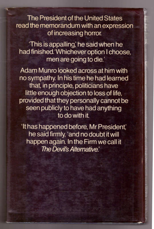 The Devil`s Alternative -first edition