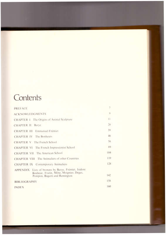 The Animaliers A collector`s Guide to the Animal Sculptors of the 19th & 20th Centuries
