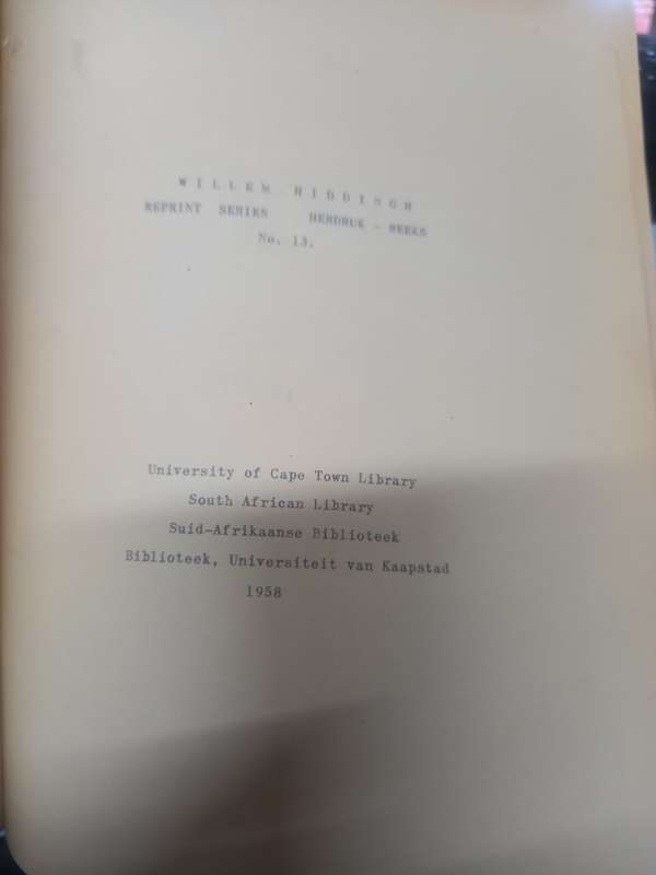 Festschrift zum fünfzigjährigen Siedelungsjubiläum der Deutschen in Kaffraria: 1959-1908