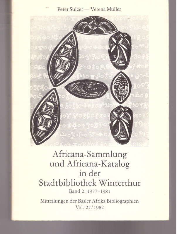 Africana-Sammlung und Africana-Katalog in der Stadtbiblioteek Winterthur
