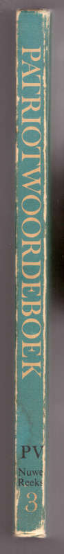 Patriot Woordeboek / Dictionary