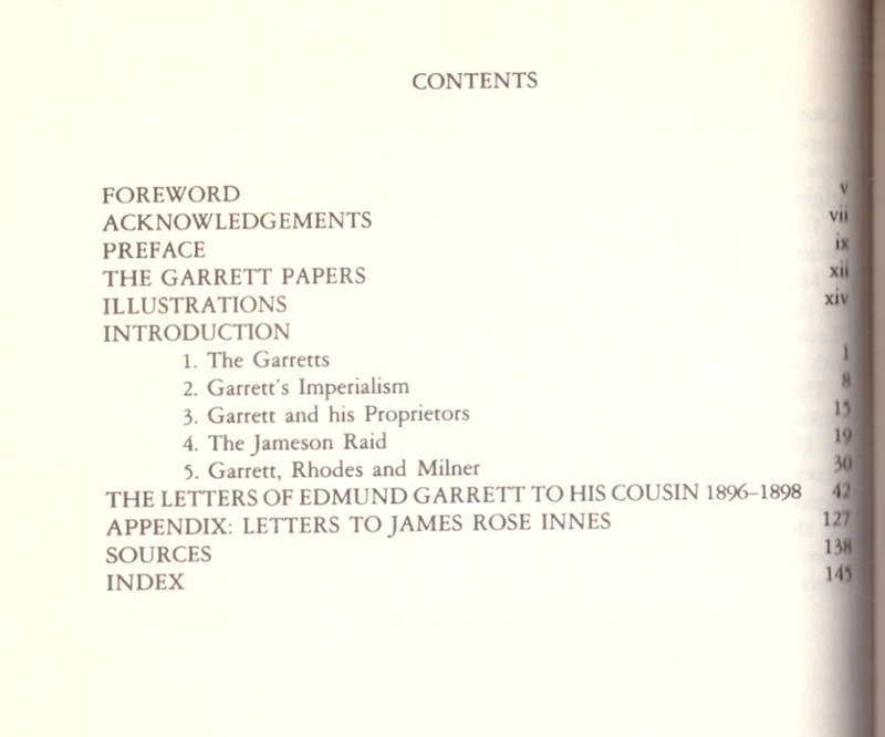 The Garrett Papers