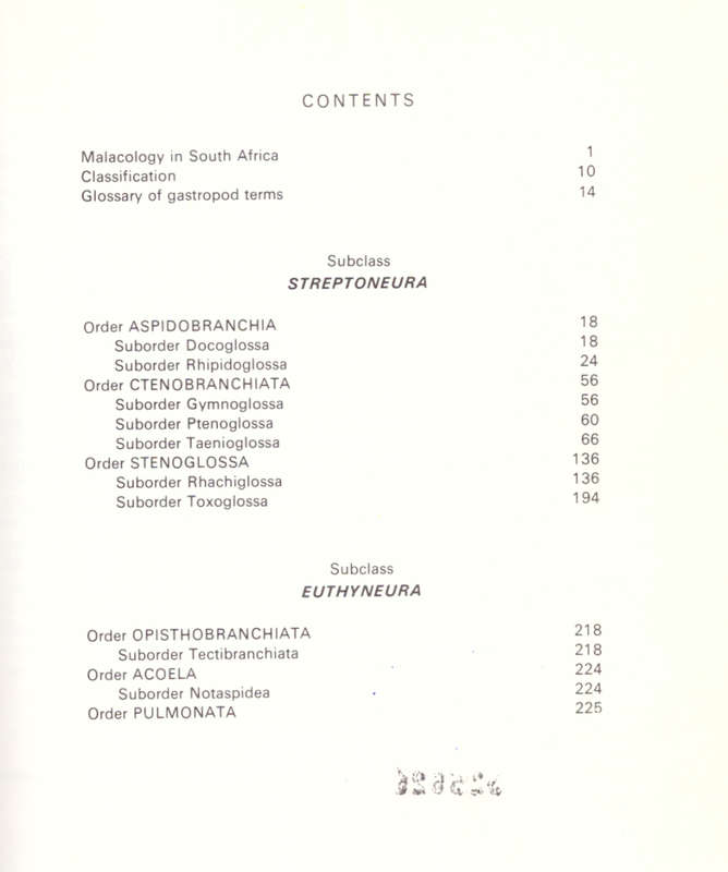 Sea-Shells of Southern Africa - Gastropods