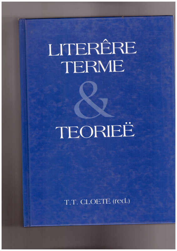 Literêre Terme en Teorieë