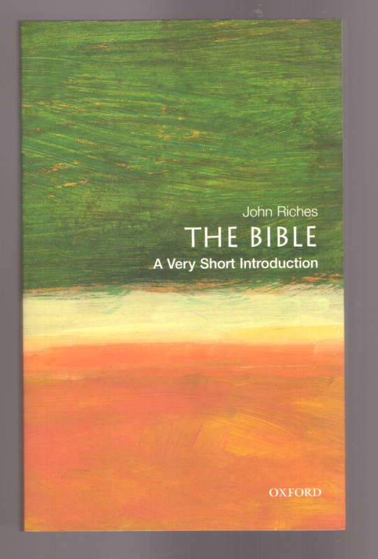 The Bible - A very short introduction