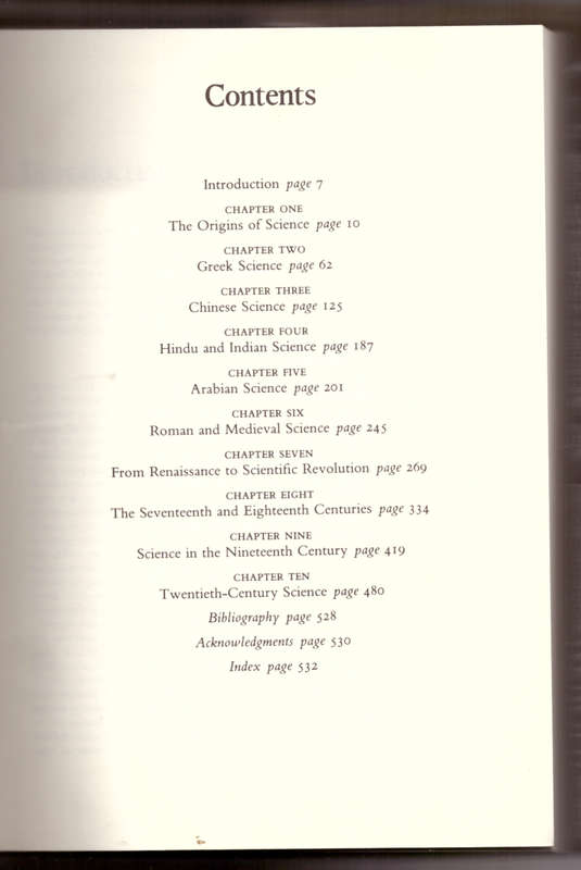 The Cambridge Illustrated History of the World`s Science