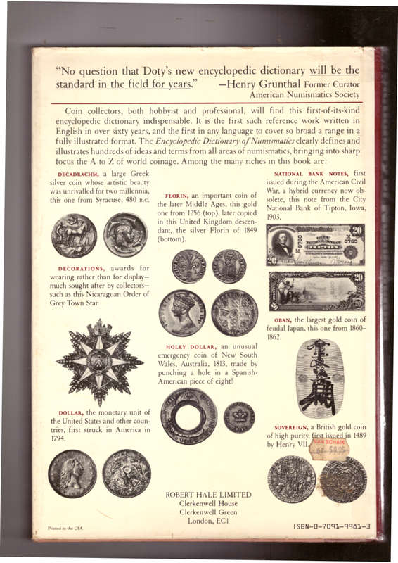Encyclopedic Dictionary of Numismatics