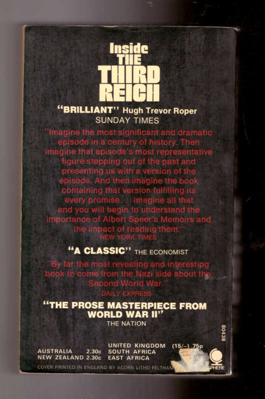 Inside the Third Reich (Albert Speer)