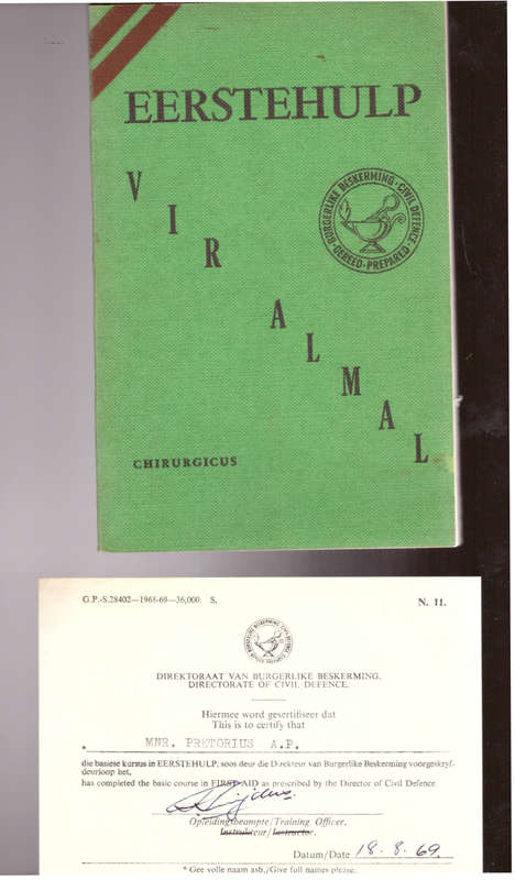 Eerstehulp vir almal, met sertifikaat (1967)