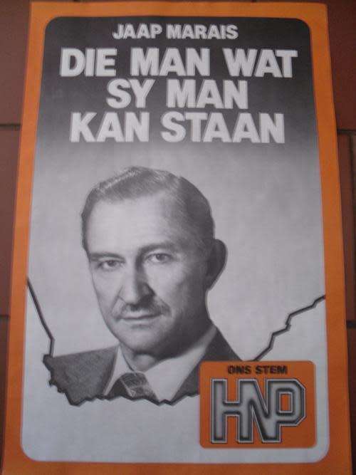 HNP Vintage Poster - Jaap Marais (Baie Skaars)