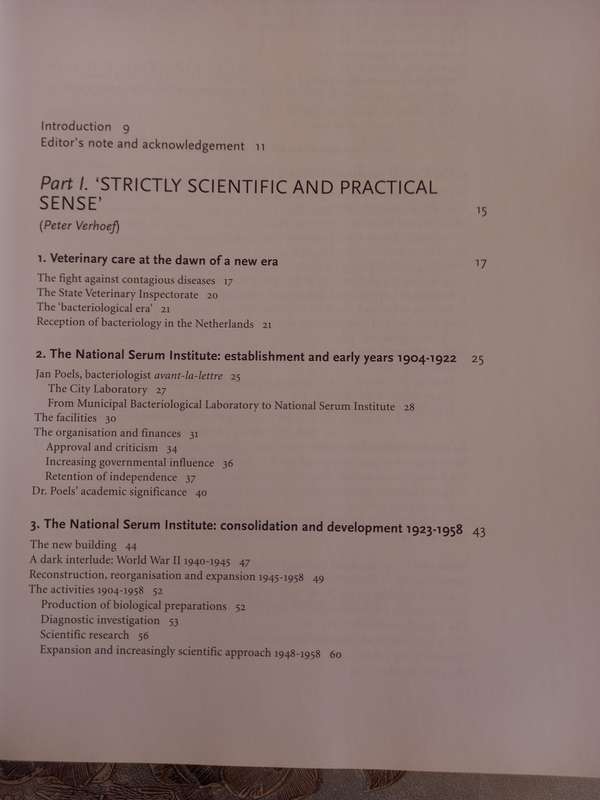 Strictly Scientific and Practical Sense, A century of the central veterinary institute....