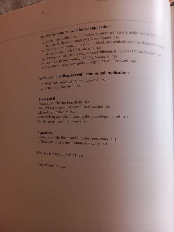 Strictly Scientific and Practical Sense, A century of the central veterinary institute....