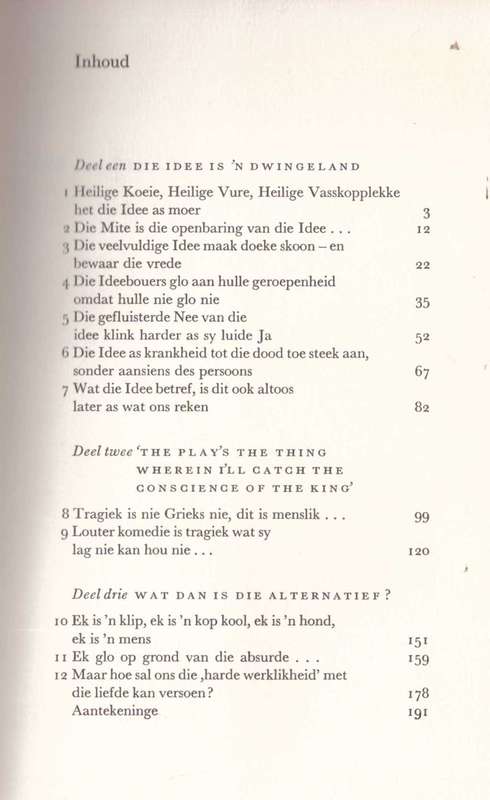 Buite die Raamwerk - W.A. De Klerk