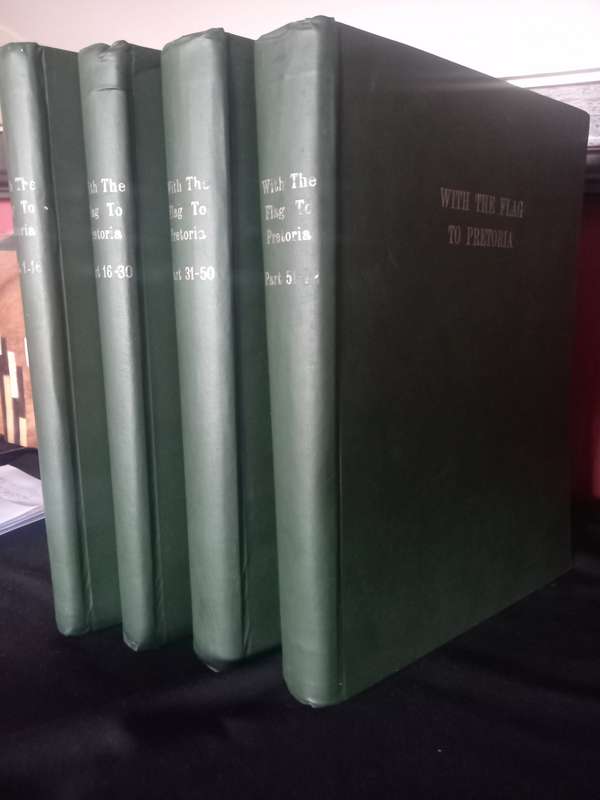 With The Flag to Pretoria & After Pretoria the Guerilla War, the weekly  magazines , Scarce