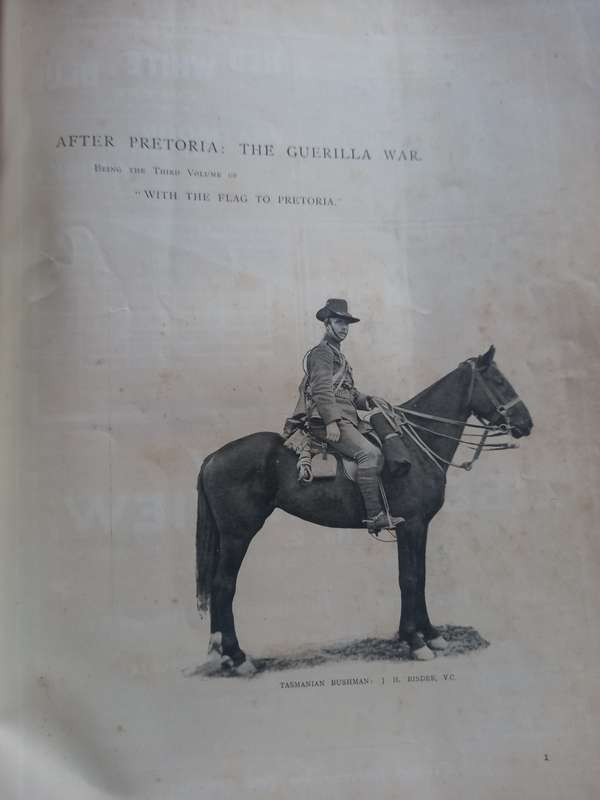 With The Flag to Pretoria & After Pretoria the Guerilla War, the weekly  magazines , Scarce