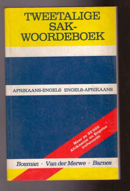 Three dictionaries / drie woordeboeke