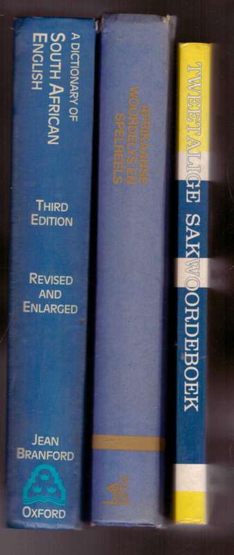 Three dictionaries / drie woordeboeke