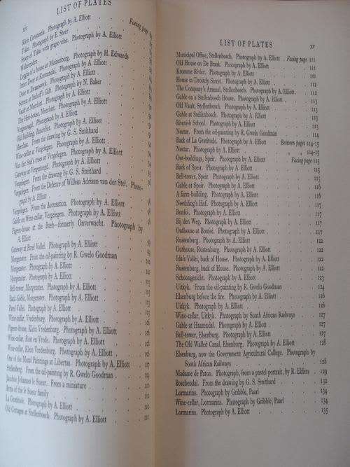 Historic Houses of South Africa - SIGNED by the author and letter by the author to General Smuts