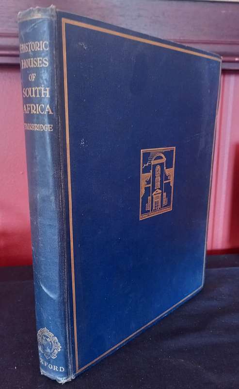 Historic Houses of South Africa - SIGNED by the author and letter by the author to General Smuts