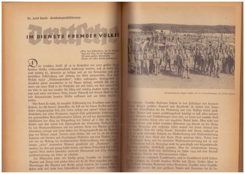 Das deutsche koloniale Jahrbuch 1938, Kolonien, ein Kapitel deutscher Ehre