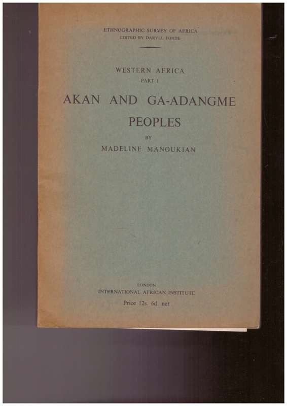 Akan and Ga-Adangme Peoples (Western Africa)