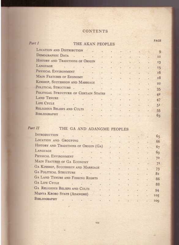 Akan and Ga-Adangme Peoples (Western Africa)