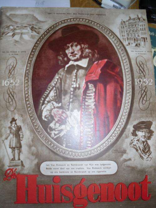 Huisgenoot  "Van Riebeeck-Feesuitgawe 1652-1952"