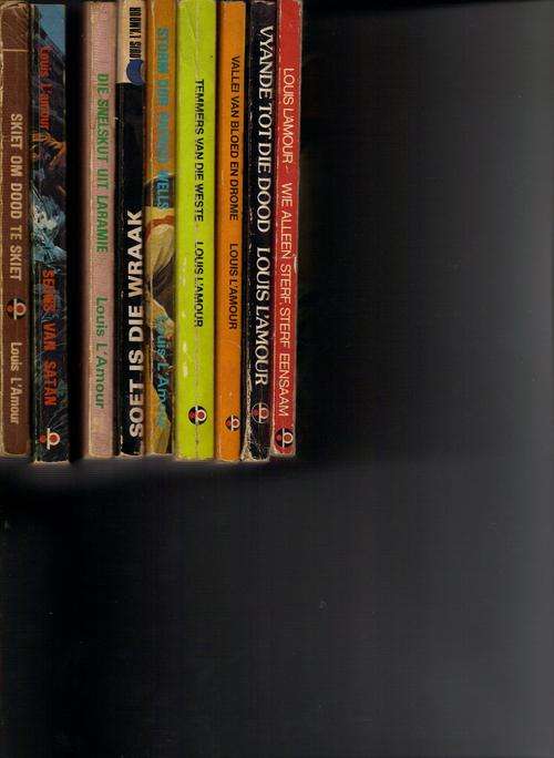 Louis Lamour x 9 boeke