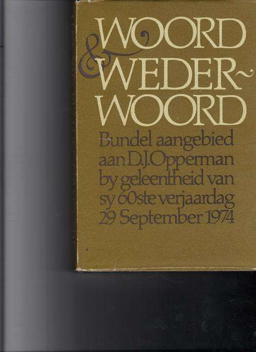 Woord & Wederwoord